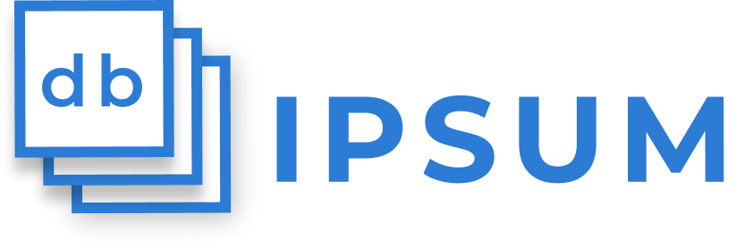 Ipsumdb Logo - AI-Powered Data Modeling and Test Data Generation